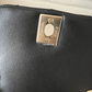 CHANEL 22A Mini Duma Black Lamb Skin Drawstring Backpack Light Gold Hardware*New*