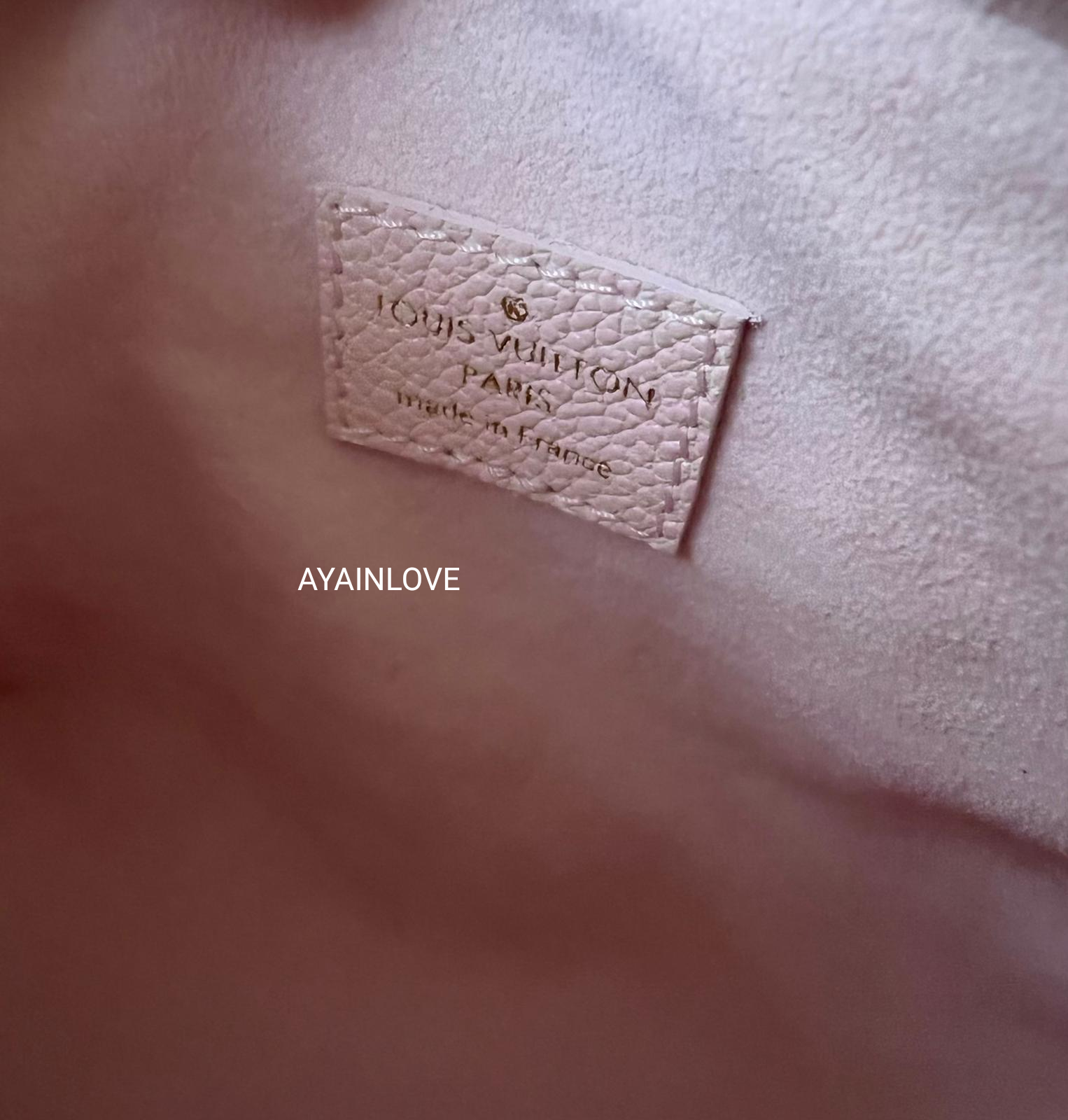 Louis Vuitton Pink Leather Monogram Empreinte Stardust Nano Speedy  Bandouliere 9 For Sale at 1stDibs