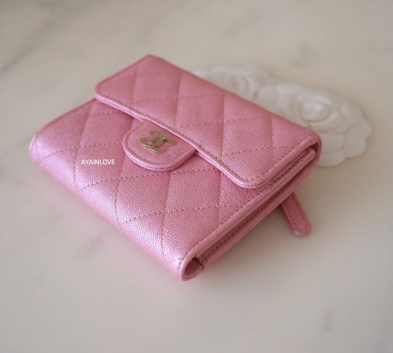 19s iridescent pink discount chanel