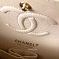 CHANEL Beige Clair Caviar Small Classic Flap Bag Gold Hardware *New*