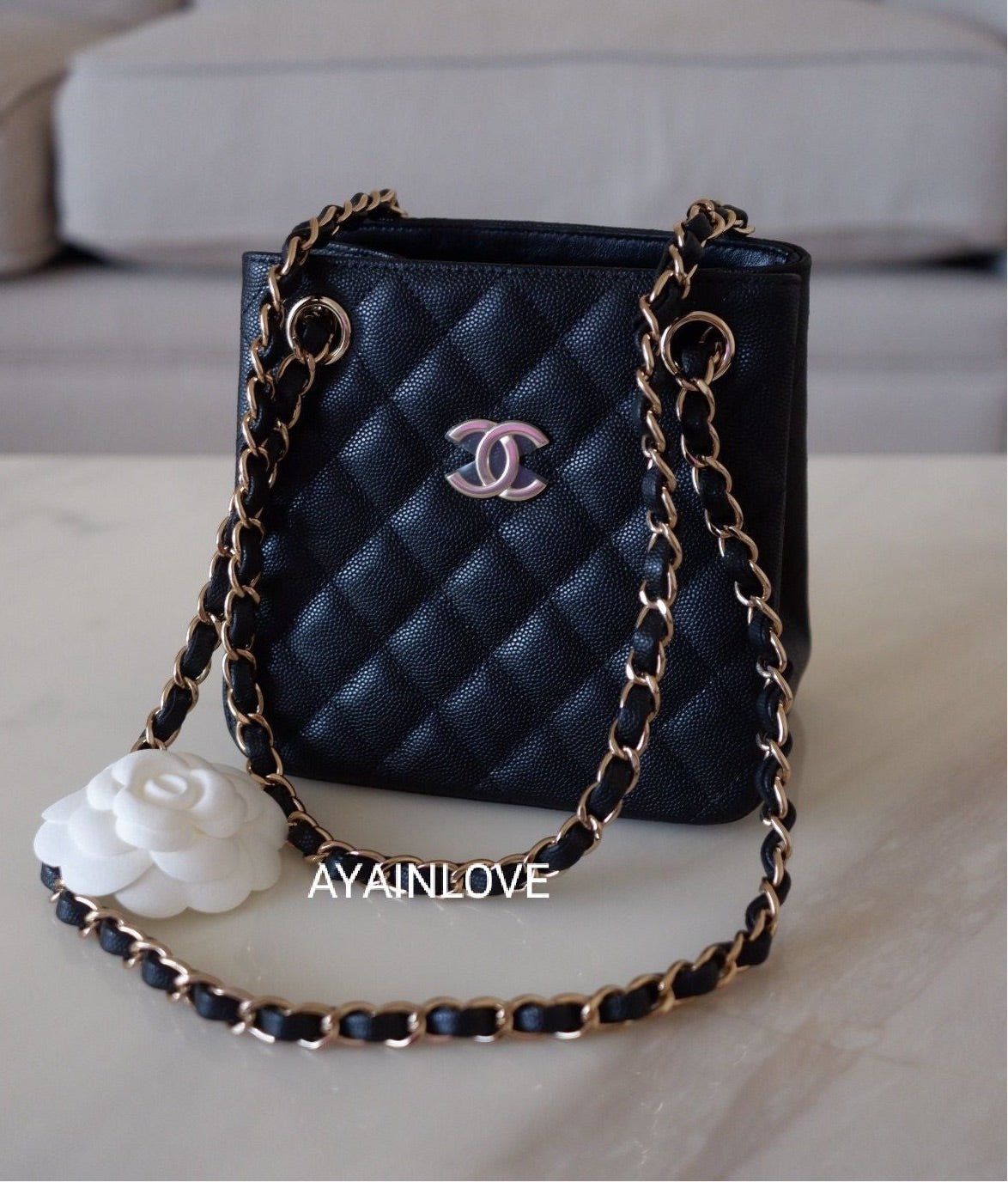 Chanel Chain And Charm Vanity Case