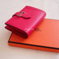 Hermes Bearn Chevre Goat Skin Mini Wallet Rose Extreme PHW (Y Stamp)