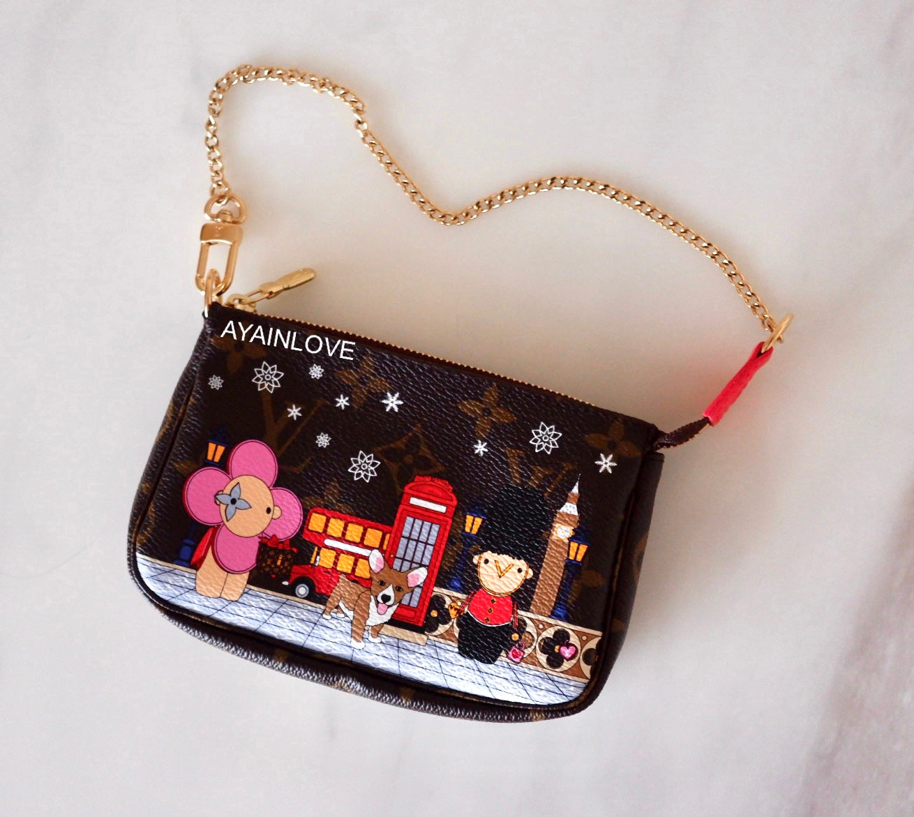 Louis Vuitton Bag Mini Pochette 2019 Christmas Animation Vivienne New with  Tags!