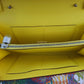 HERMES Kelly To Go 18 Clutch Ostrich Jaune Citron Paladium Hardware