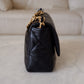 CHANEL Small 19 Black Goatskin Flap Bag Mixed Hardware
