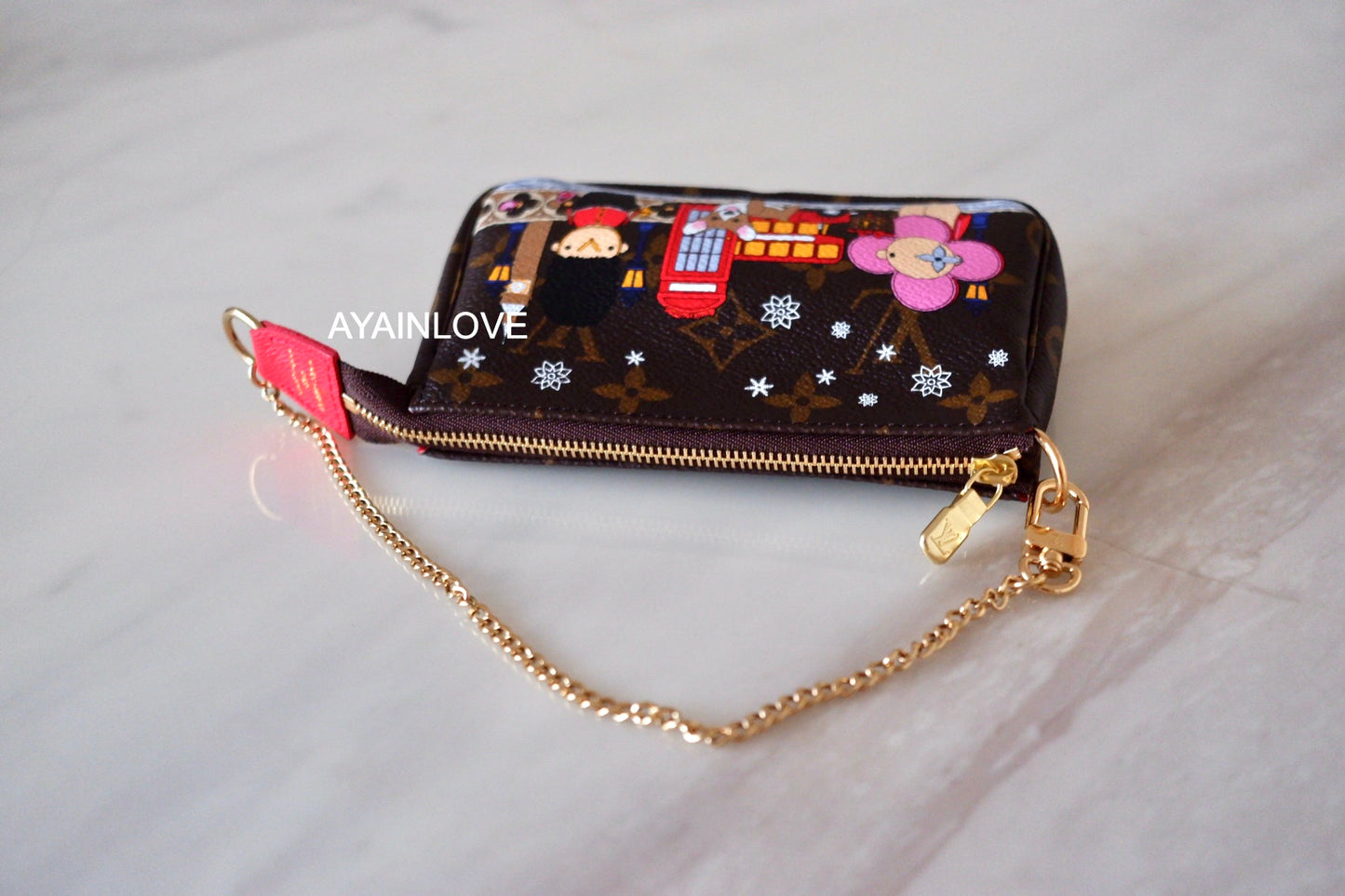 Brown Monogram and Multicolor Vivienne Hollywood Drive Félicie Pochette  Gold Hardware, 2021