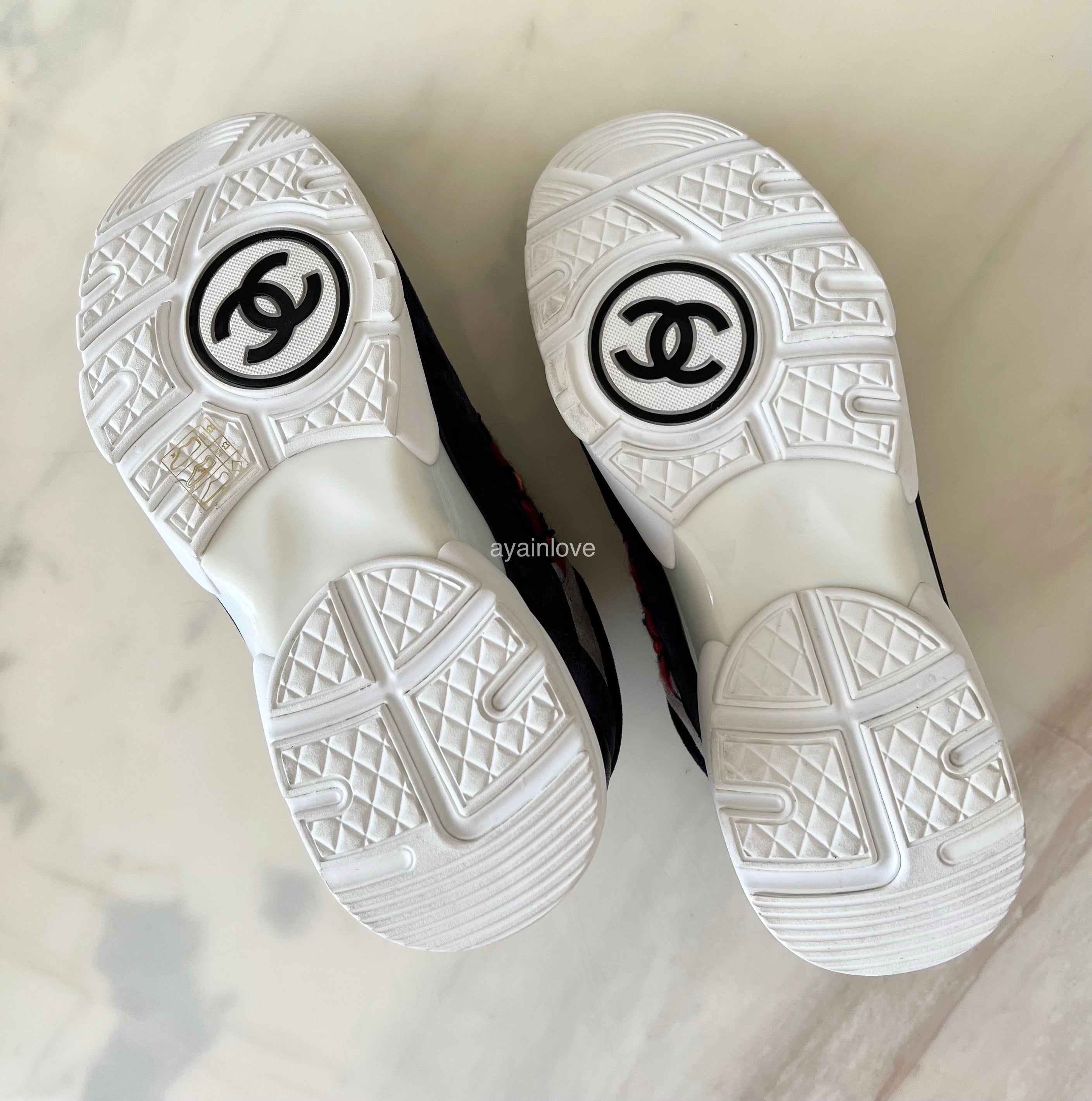 Chanel sneakers sales price 218