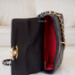 CHANEL Small 19 Black Goatskin Flap Bag Mixed Hardware