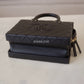 CHANEL 22B Black Calf Skin New Vanity Case Light Gold Hardware