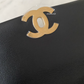 CHANEL Small 19 Black Goatskin Flap Bag Mixed Hardware