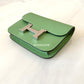 HERMES Constance Slim Epsom Vert Criquet Palladium Hardware