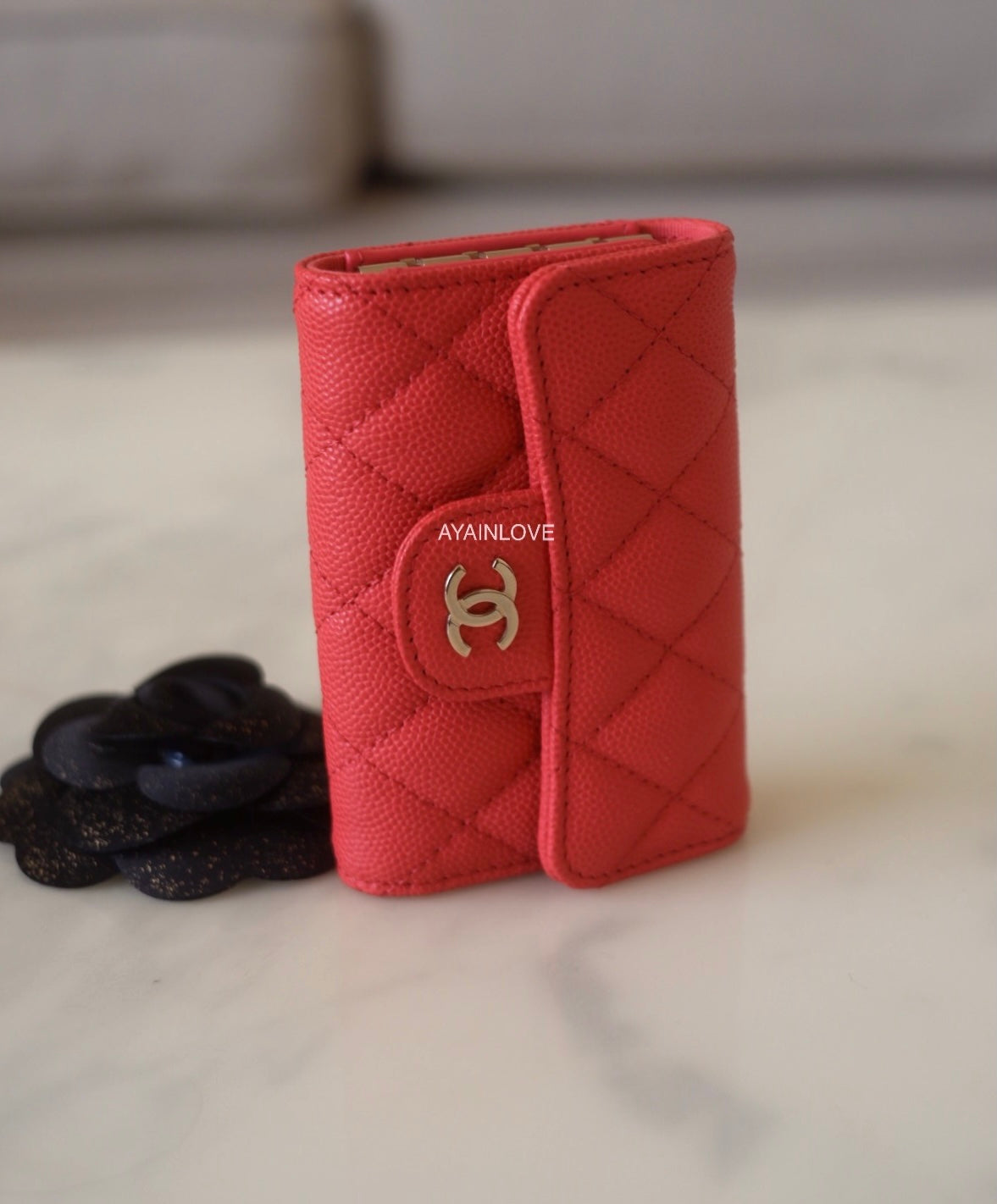 Chanel discount key case