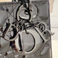 DIOR Small Lady Dior Bag Patent Cannage Calf Skin So Black