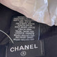 CHANEL 22P CC Sequin Logo White Cotton Cap *New*