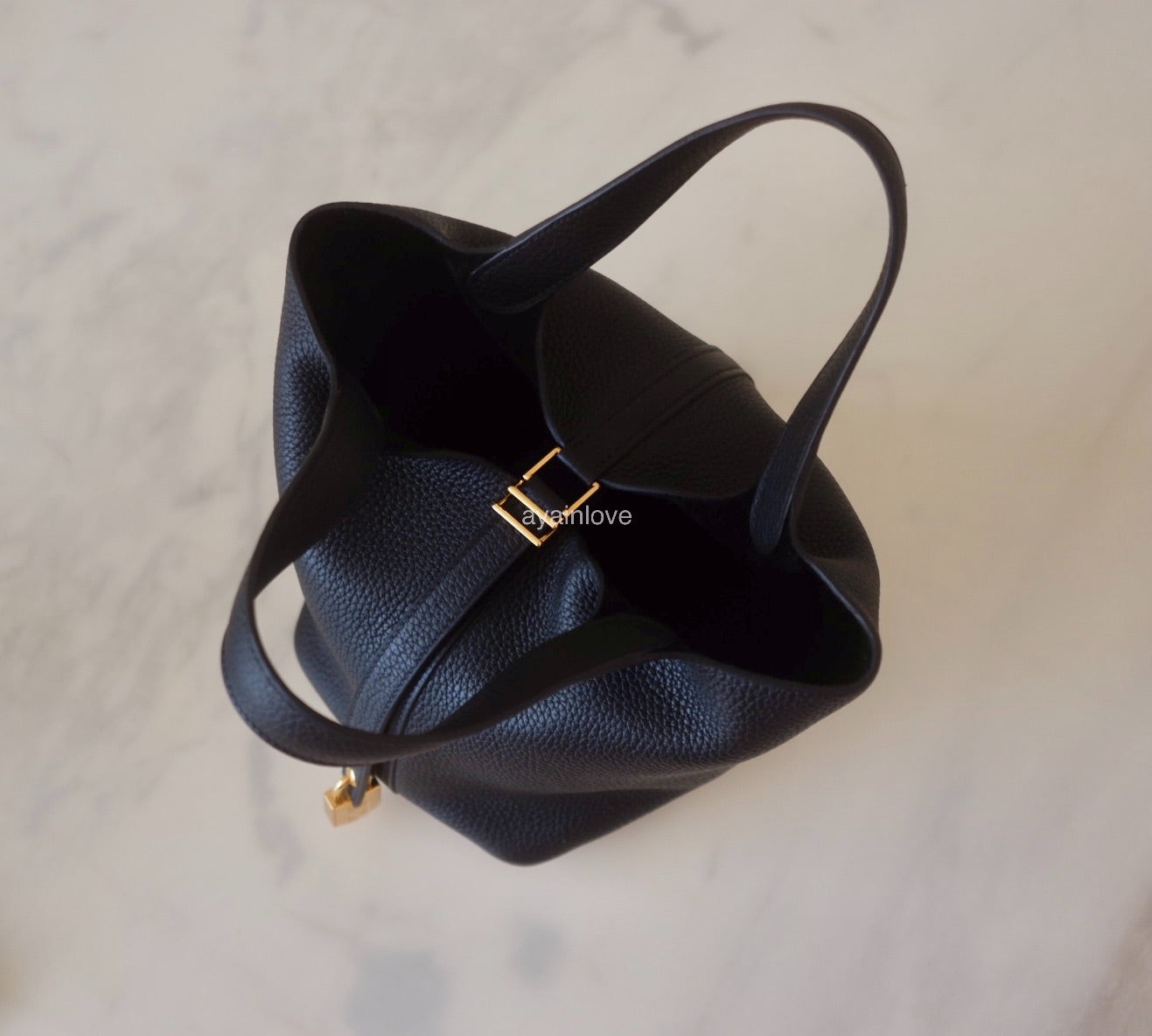 Hermès Picotin Lock 18 Bag Noir Clemence
