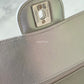 CHANEL 20B Iridescent Ivory Medium Classic Flap Light Gold Hardware