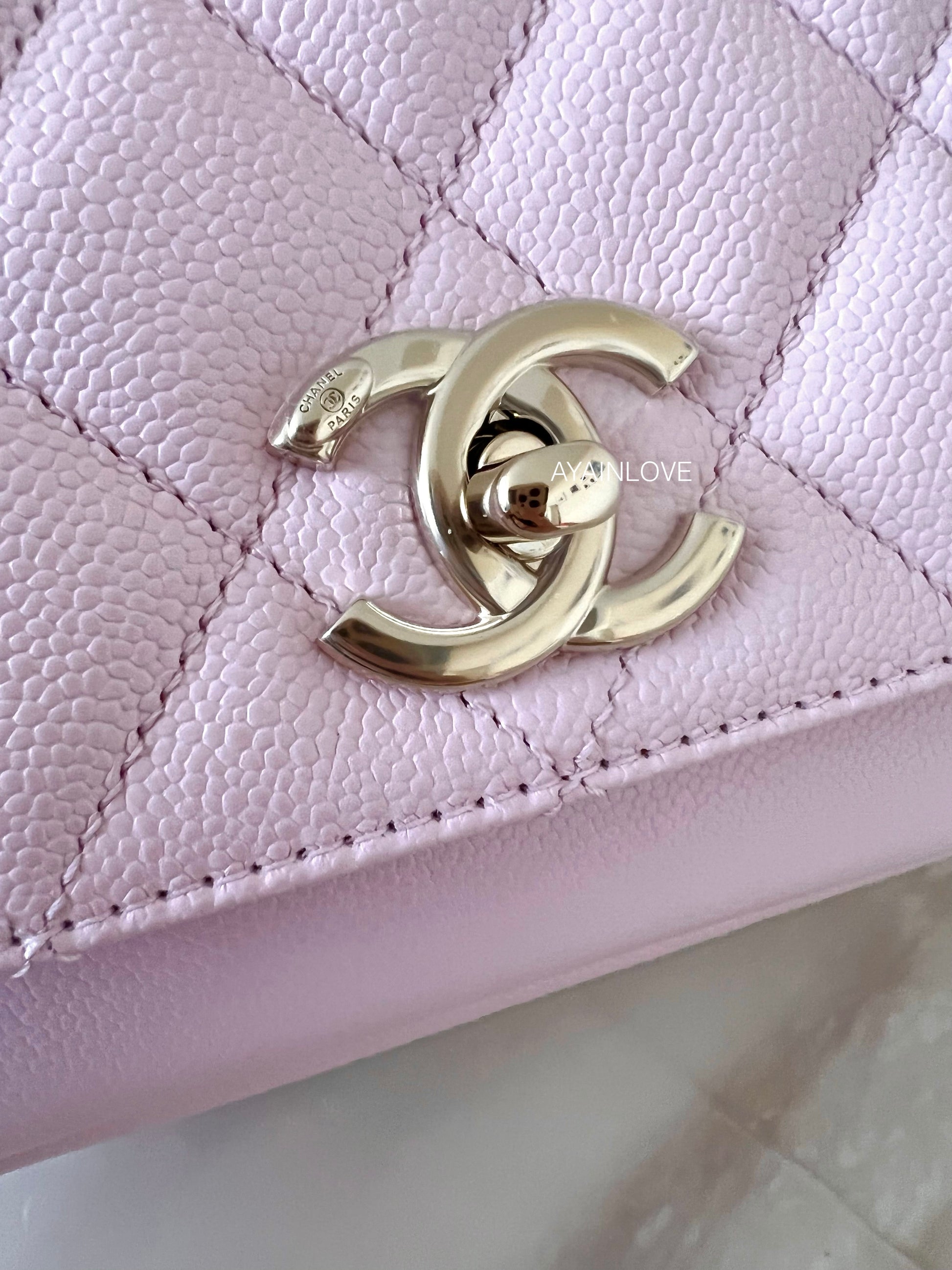 Chanel Quilted Business Affinity Backpack Pink Caviar Gold Hardware