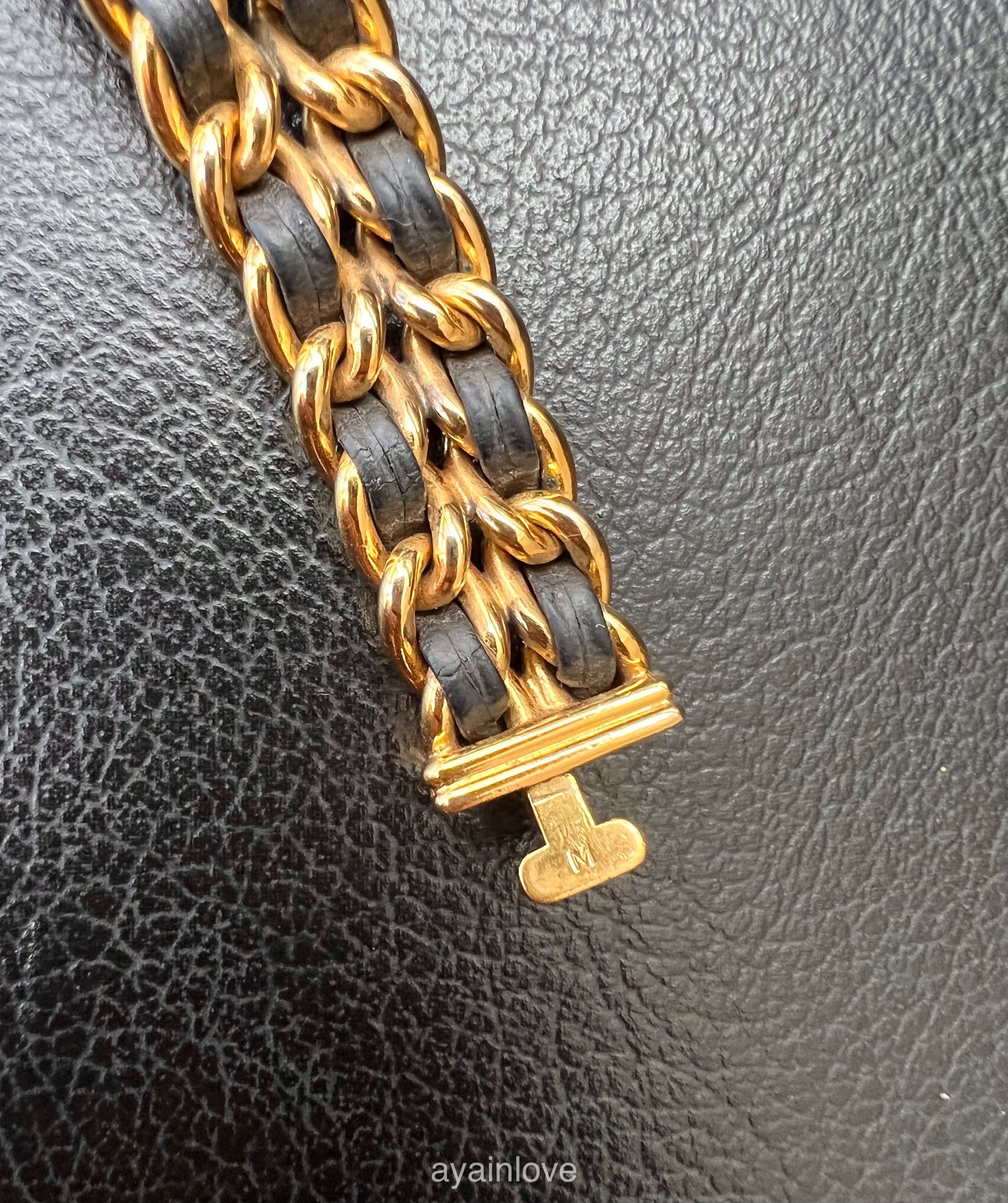 Chanel gold 2024 plated hardware