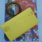 HERMES Kelly To Go 18 Clutch Ostrich Jaune Citron Paladium Hardware