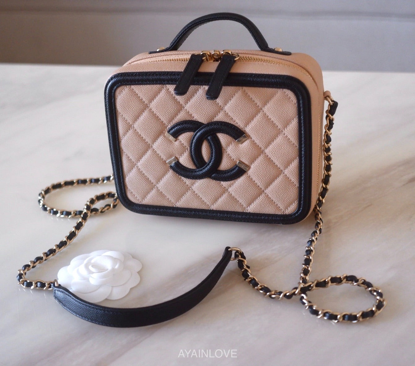 Chanel vanity case  Airee Edwards