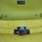 HERMES Kelly To Go 18 Clutch Ostrich Jaune Citron Paladium Hardware