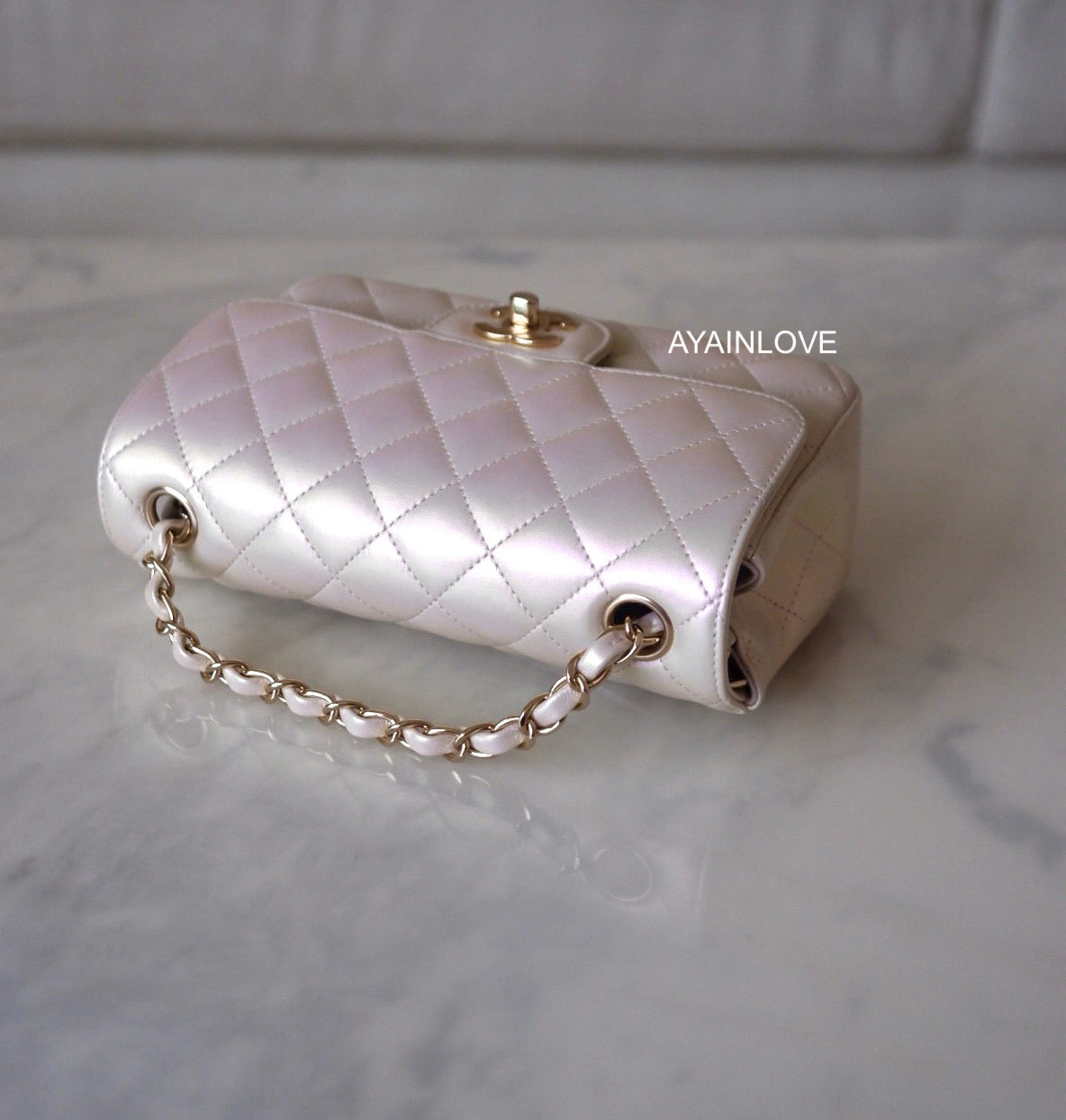 Chanel 20b iridescent online ivory