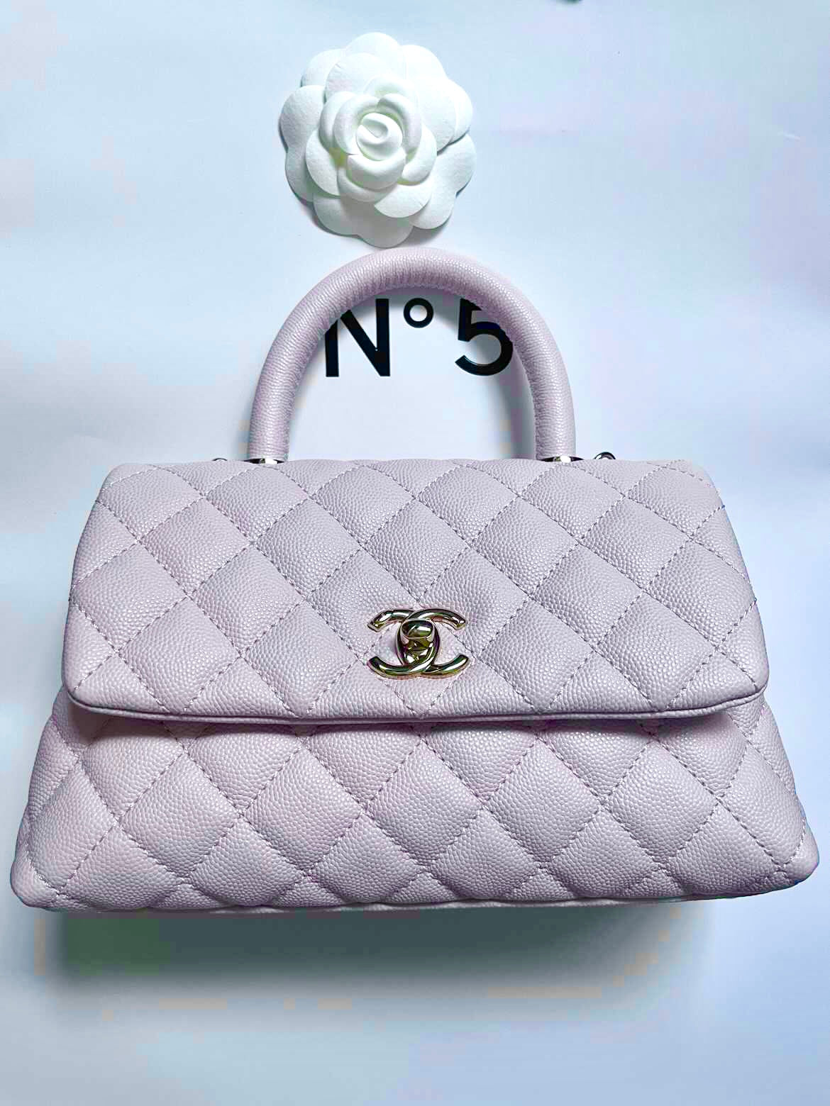 Chanel coco handle online lilac