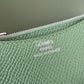 HERMES Constance Slim Epsom Vert Criquet Palladium Hardware